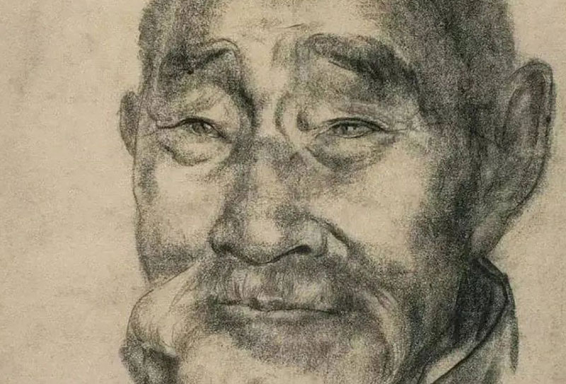 中央美院教授錢紹武，素描作品欣賞